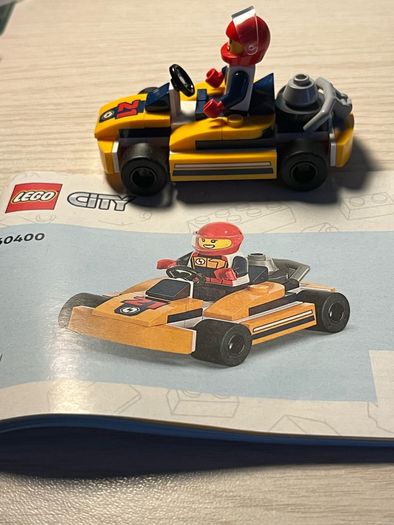 Lego City Go-Karts and Race Drivers