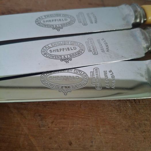 Firth Stainless A1 Faux Bone Handle Knives