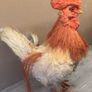 Straw Rooster / Hen. Kitchen ornament. Image 3