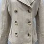 Marks and Spencer Per Una Beige Linen & Cotton Blazer Jacket Double Breast Image 10