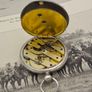 1800s Silver Swiss Made Key Pocket Watch for Restoration Image 9