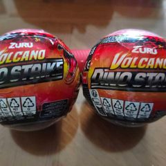 5 Surprise Dino Strike Series 4 Volcano Surprise Mystery Dinosaur Battle Toy