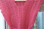 Coral Crochet Top