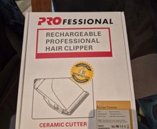 Rechargeable pet hair trimmers
