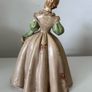 Antonio Borsato, Milan, Italy, figurine, lady with a flower Image 3