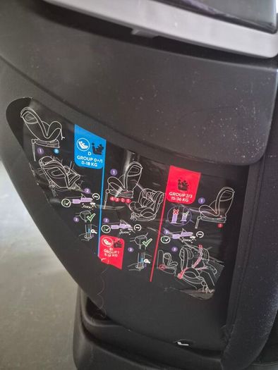All in All Ultra 360 Rotate i-Size Car Seat Silhouette