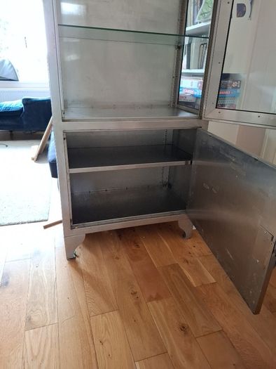 Mid century medical cabinet