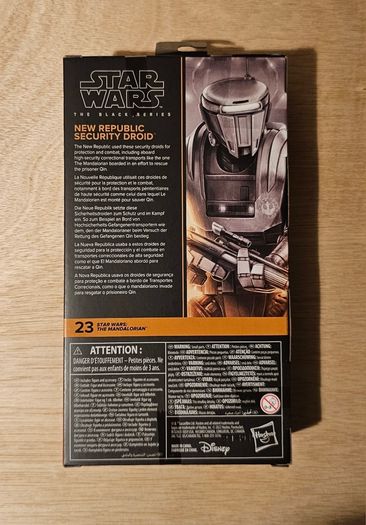Star Wars New Republic Security Droid 6" Scale Black Series New & Unopened