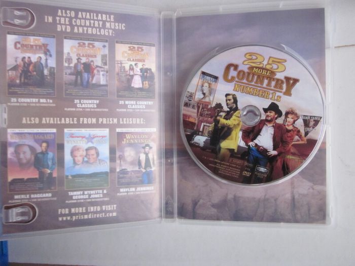 101 Country Greats Including 50 Number 1 Hits, 4 DVD's