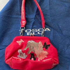 small womens bag purse red Tosca Blu