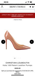 Fabulous like new Christian Louboutin
