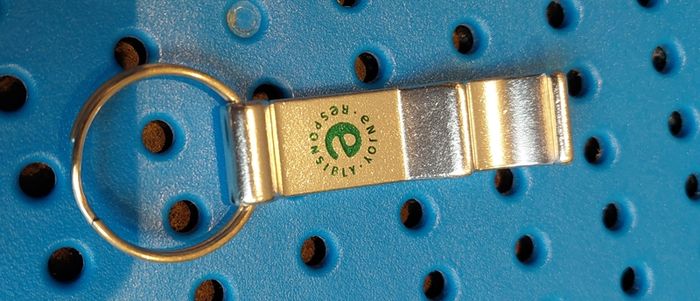 Heineken Experience bottle opener / keyring