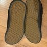 Black & Gold Faux Leather Trainers Size 5 Image 7