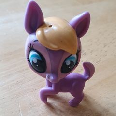 Littlest Pet Shop - Cute Purple Deer - Bobble Head - See Pics - #