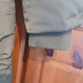 Women's long puffer coat new with tags size 10 Image 6