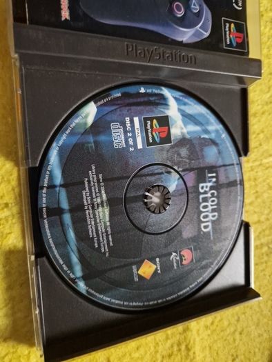 In Cold Blood PlayStation1 Ps1 PlayStation2 Ps2 Games Original
