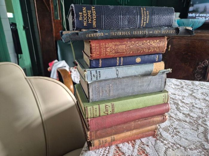 11 Vintage old books