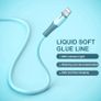 Silicone Fast Charging Cable For iPhone X 11 12 Max 13 Pro Mini Long USB Charger Silicone Image 6