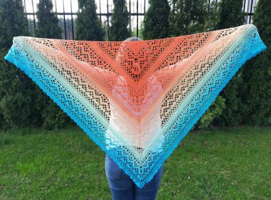 Handmade brand new large shawl 100% cotton