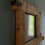 Very unique wall hung mirror Image 3