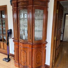 Antique Glass Cabinet
