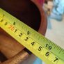Vintage Large Teak Salad or Fruit Bowl Image 2