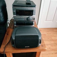 aiwa Cd, radio and tape player.