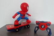 RC spiderman skateboard