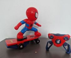 RC spiderman skateboard
