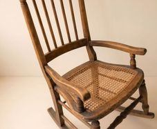 Relaxing Wooden Rocking Chair