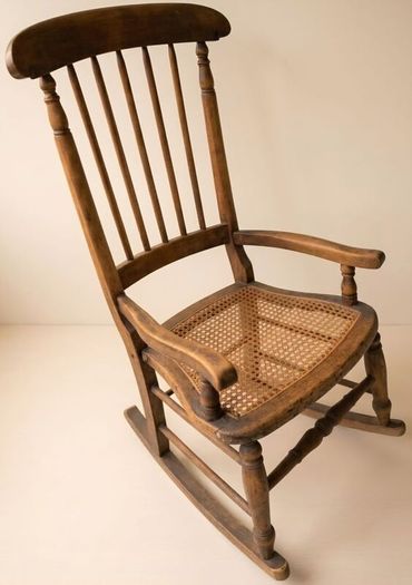 Relaxing Wooden Rocking Chair
