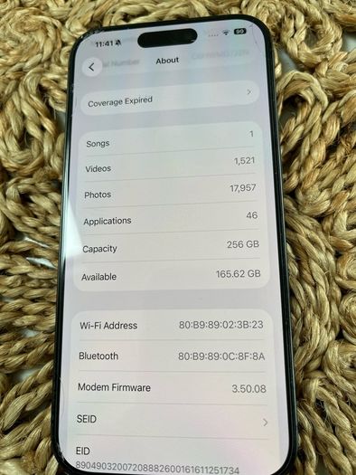 iphone 15 pro 256gb + pitaka case