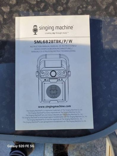 Singing/karaoke machine