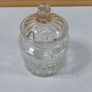 Vintage Glass Jar with Dome Lid Image 3
