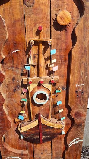 Rustic Old Boat Wood Art / Display