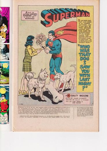 Superman #287 Krypto 1975 Dc Bronze Age Comic