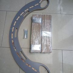 wooden climbing rocker