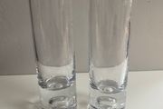 hand blown Scandinavian style bubble glass vases
