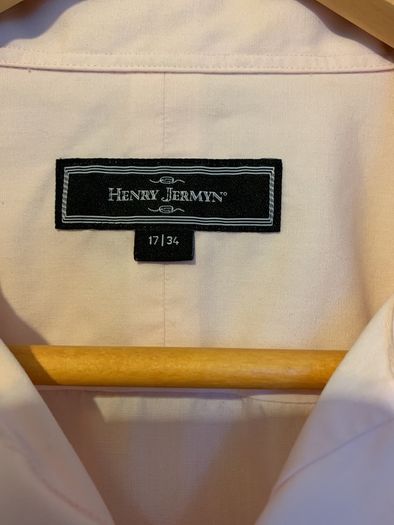 Henry jermyn pink shirt