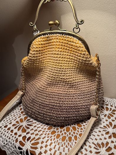 crochet ladies handbag