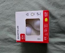 Ikea Solhetta Led Bulbs E27 470im (pack Of 2) - New/open Box