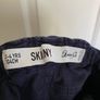 Blue girl's jeans 104 Skinny Image 3