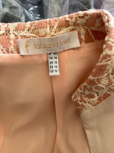 Fabiana Ferri Italian design 2-Piece occasion dress & bolero, UK 10