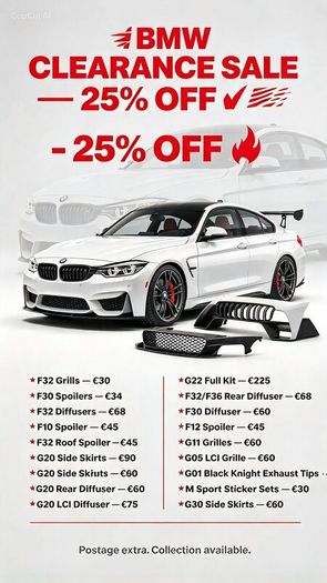 BMW Msport Body Kit