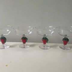 glass dessert bowl