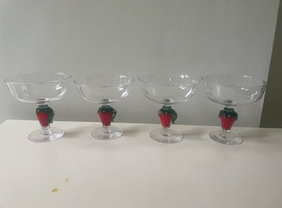 glass dessert bowl