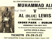 Muhammad Ali V Al (Blue) Lewis Croke Park Dublin 1972 new A3 size repro poster