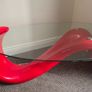glass coffee table Image 2