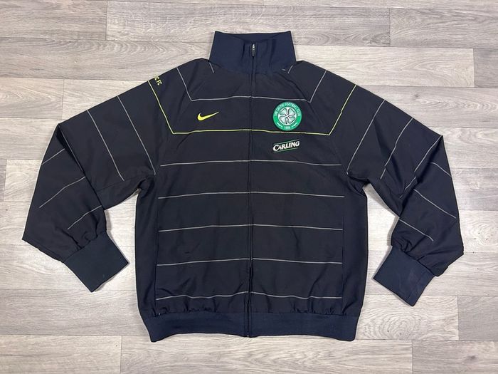 Vintage 2008 Nike Celtic Glasgow Striped Jacket Mens Medium