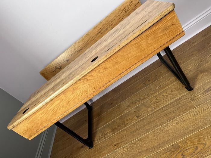 vintage school desk